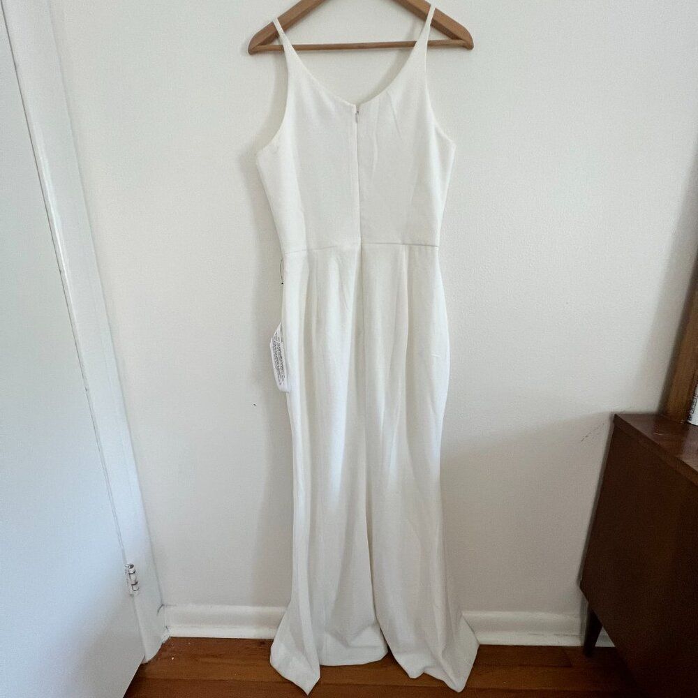 Dress The Population Iris Slit Crepe Gown - Picture 7 of 10